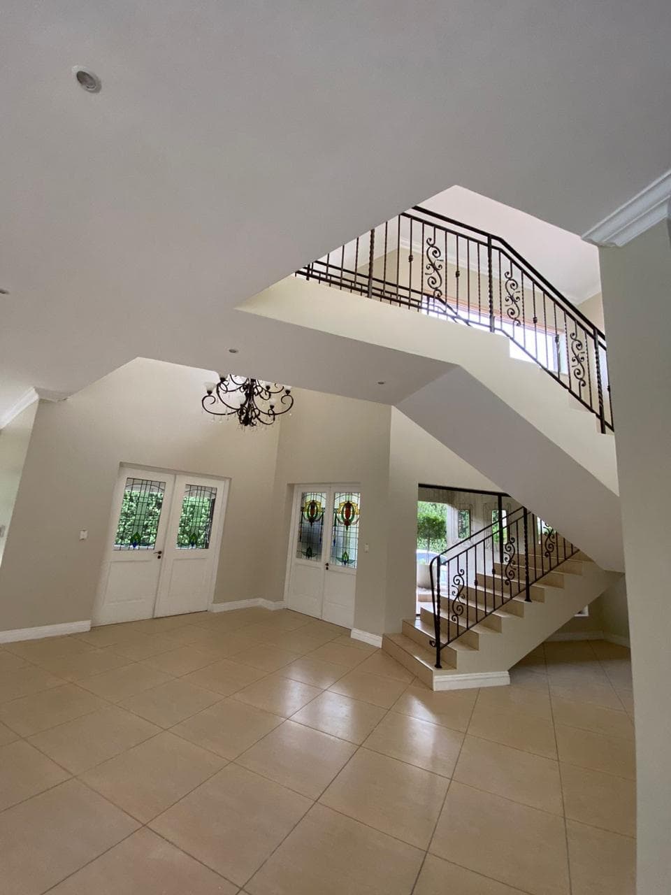 Finished entrance hall after home improvement work